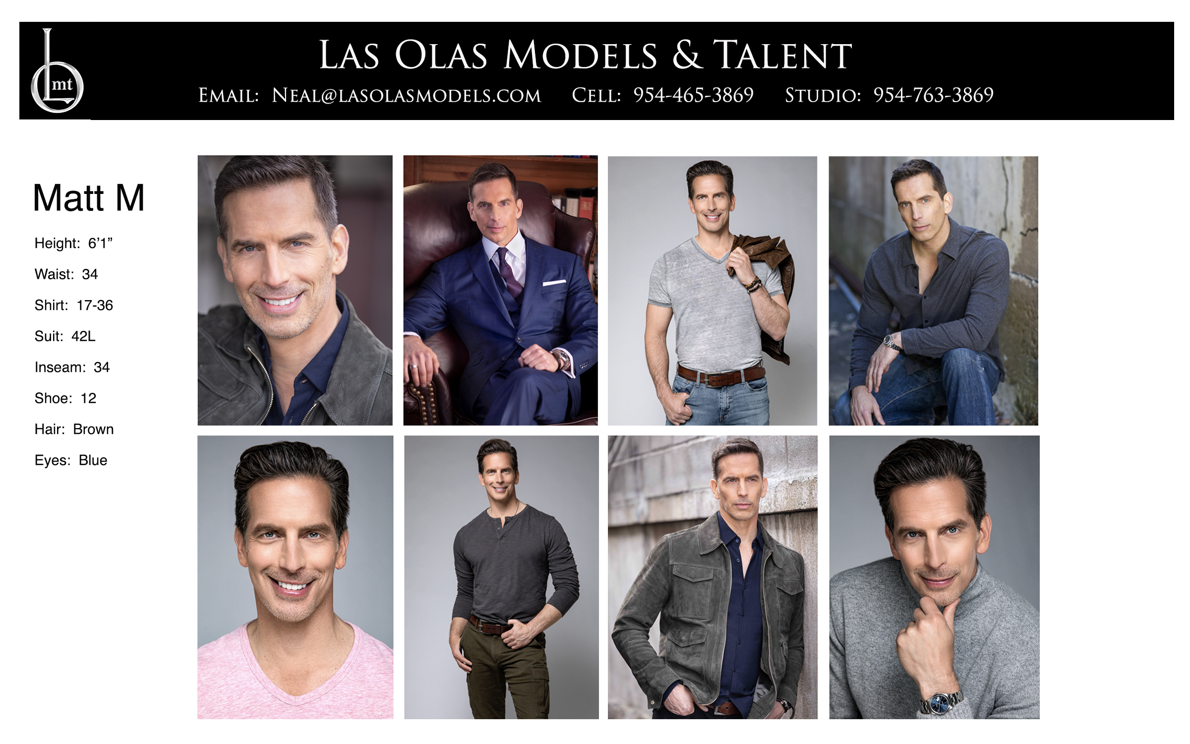 Model Fort Lauderdale Miami South Florida Print Video Catalog Commercials Male Model Las Olas Models & Talent - Matt M